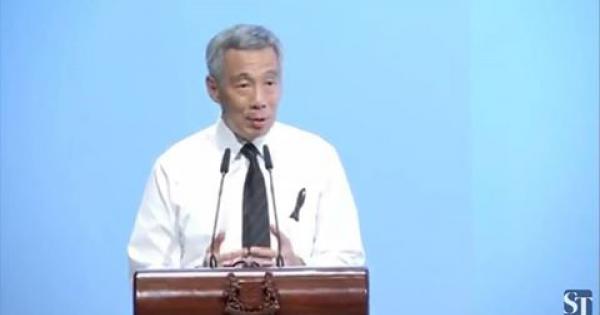 李显龙总理（照片／海峡时报）