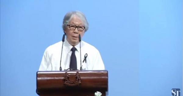 我国巡回大使许通美（照片／海峡时报）